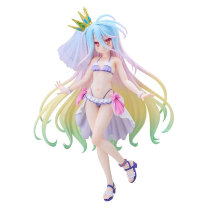 No Game No Life Tenitol Tall PVC Figure Shiro swimwear dress Ver. - Furyu Statues