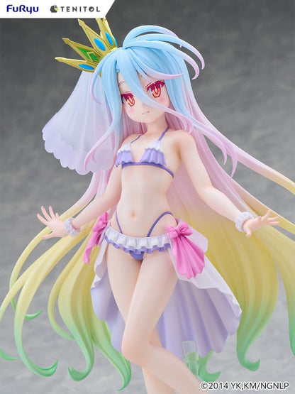 No Game No Life Tenitol Tall PVC Figure Shiro swimwear dress Ver. - Furyu Statues