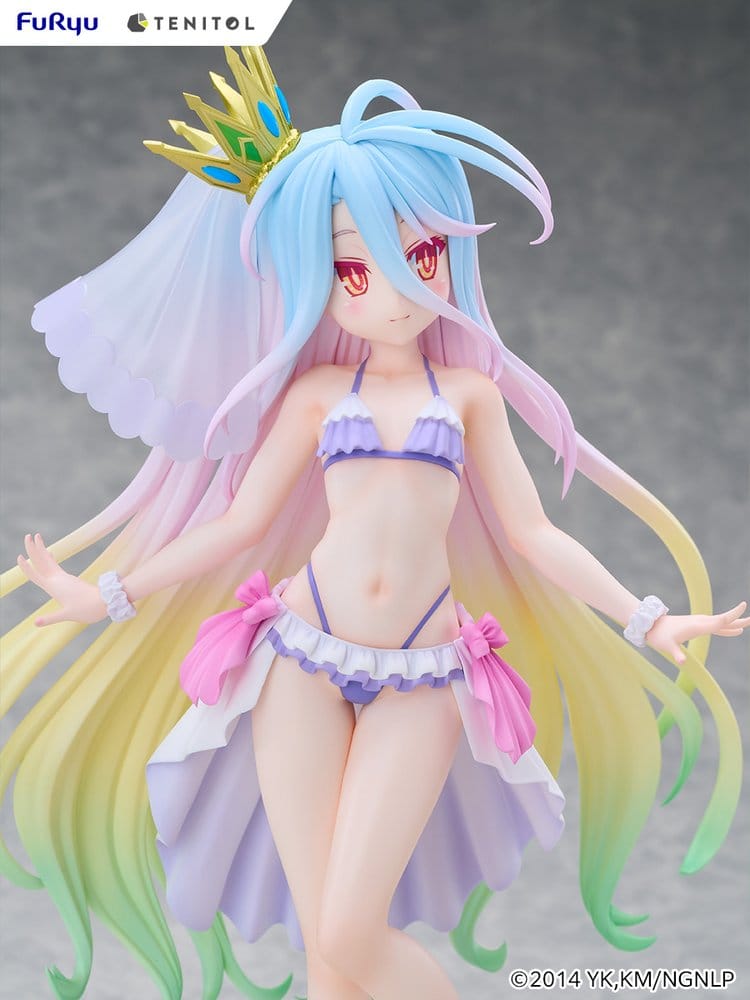 No Game No Life Tenitol Tall PVC Figure Shiro swimwear dress Ver.