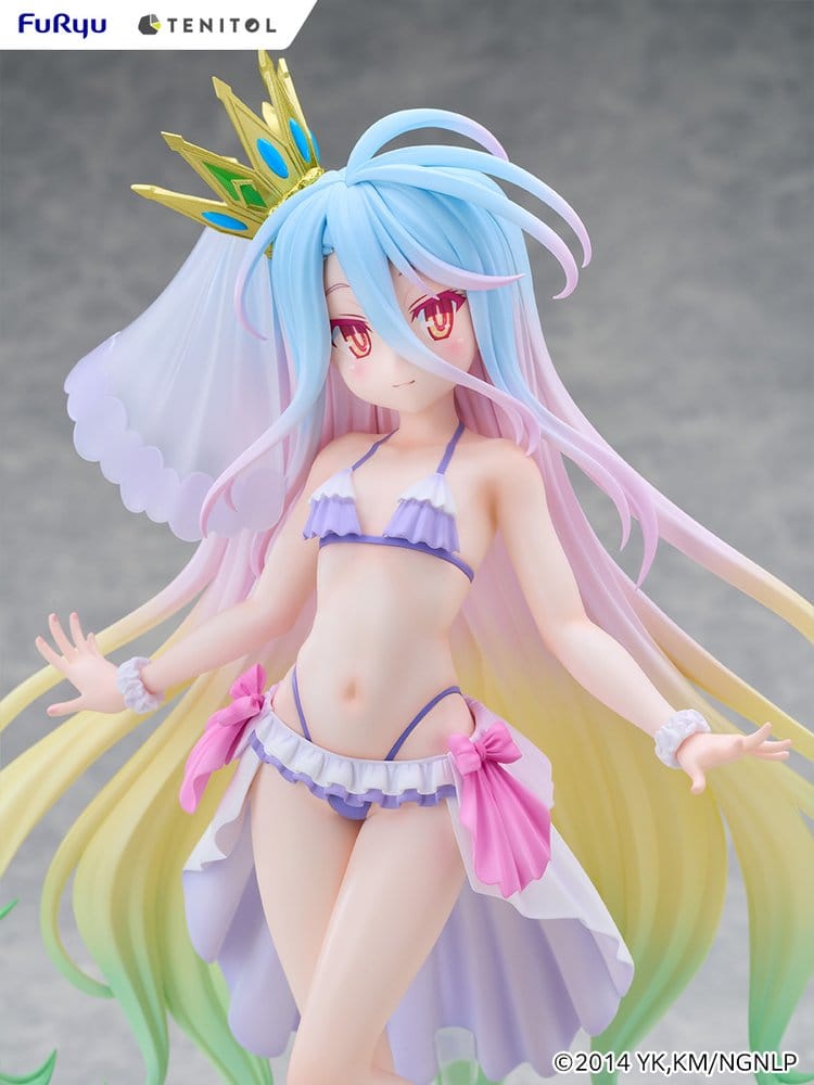 No Game No Life Tenitol Tall PVC Figure Shiro swimwear dress Ver.
