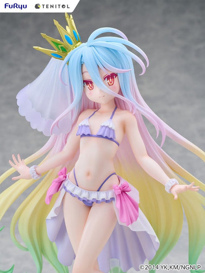No Game No Life Tenitol Tall PVC Figure Shiro swimwear dress Ver. - Furyu Statues