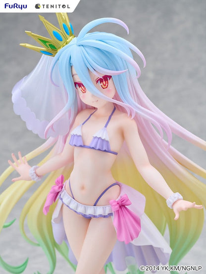 No Game No Life Tenitol Tall PVC Figure Shiro swimwear dress Ver. - Furyu Statues
