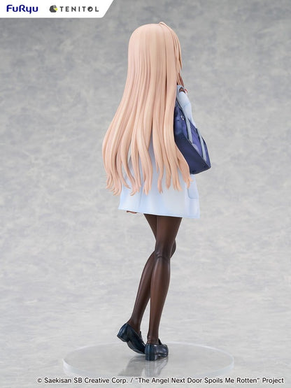 The Angel Next Door Spoils Me Rotten Tenitol Tall PVC Figure Mahiru Shiina Winter clothes Ver. - Furyu Statues