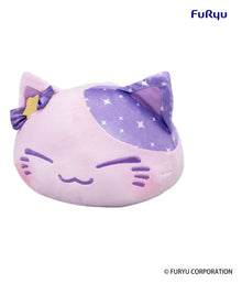 Nemuneko Cat Big Plush Figure Purple 35 cm - Furyu Plushes