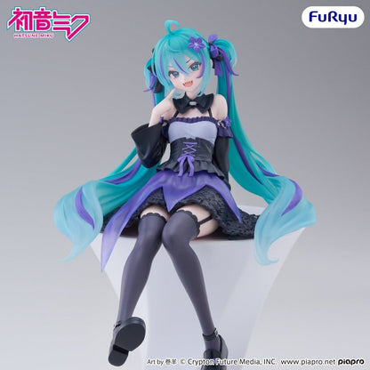 Hatsune Miku Noodle Stopper PVC Figure Flower Fairy Bellflower 14 cm - Furyu Statues