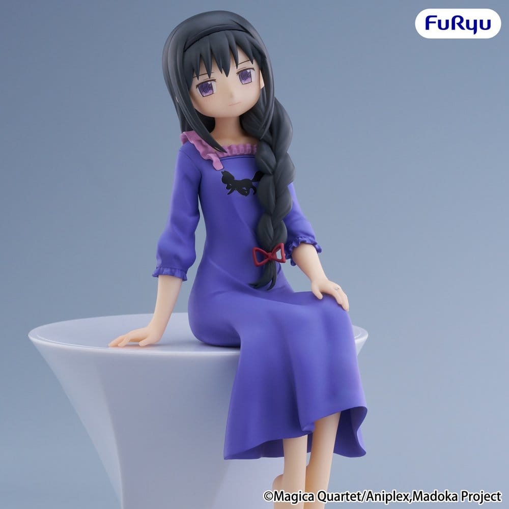 Puella Magi Madoka Magica PVC Figure Noodle Stopper -Homura Akemi- 15 cm - Furyu Statues