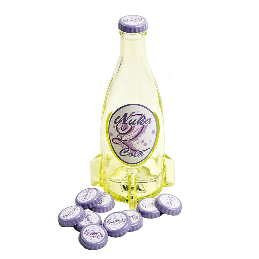 Fallout Botlle Series Glass Bottle & Cap Nuka Quartz