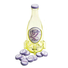 Fallout Botlle Series Glass Bottle & Cap Nuka Quartz