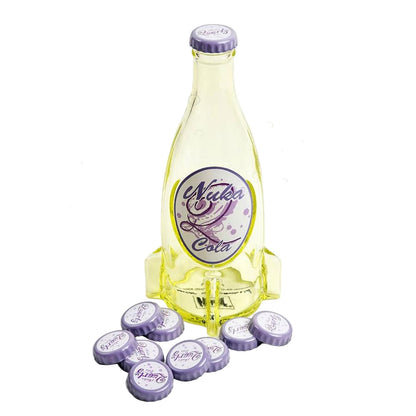 Fallout Botlle Series Glass Bottle & Cap Nuka Quartz