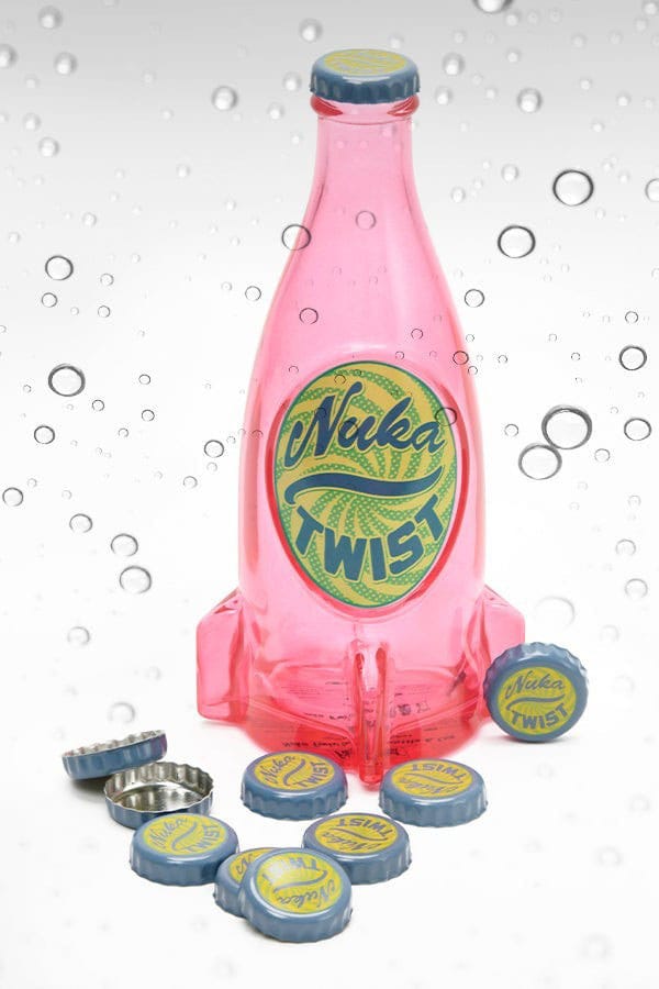 Fallout Bottle Series Replica Glass Bottle & Cap Nuka Twist - DEVplus Kitchen And Tableware