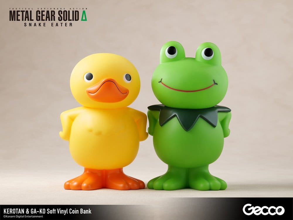 Metal Gear Solid ?: Snake Eater Soft Vinyl Bank GA-KO 19 cm - Gecco Banks