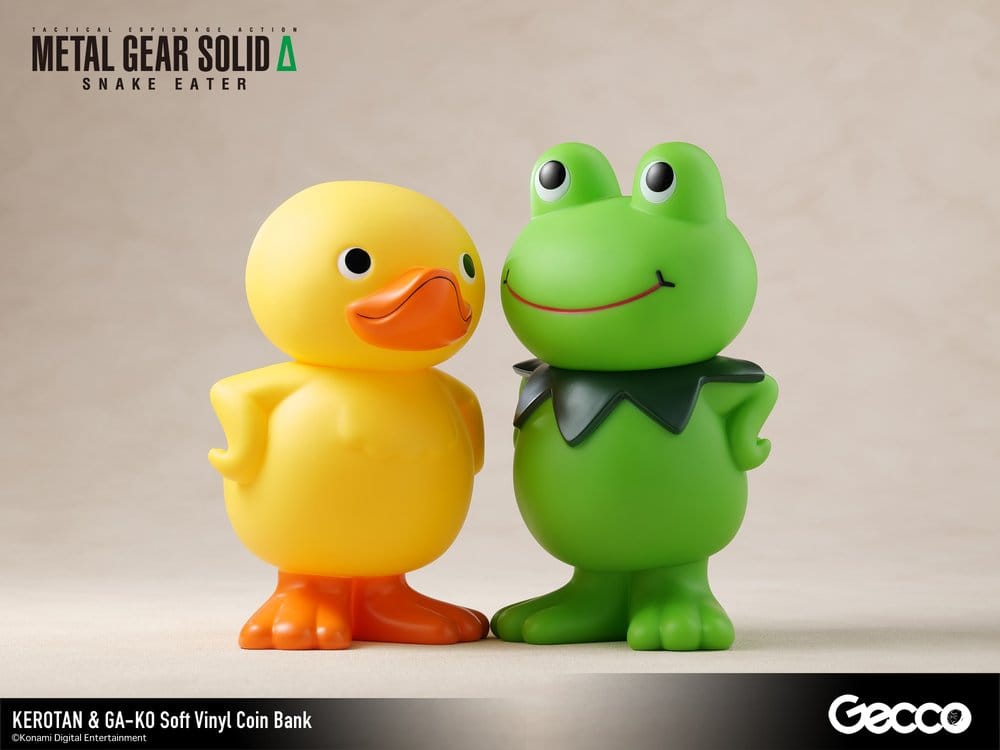 Metal Gear Solid ?: Snake Eater Soft Vinyl Bank GA-KO 19 cm - Gecco Banks