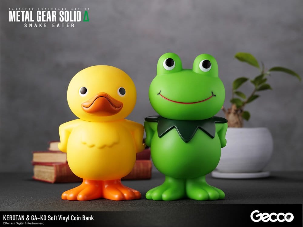 Metal Gear Solid ?: Snake Eater Soft Vinyl Bank GA-KO 19 cm - Gecco Banks