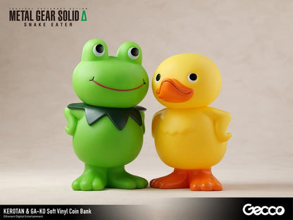 Metal Gear Solid ?: Snake Eater Soft Vinyl Bank Kerotan 21 cm - Gecco Banks