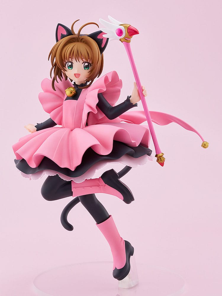 Cardcaptor Sakura Pop Up Parade PVC Statue Sakura Kinomoto: Black Cat Costume Ver. L Size 22 cm - Good Smile Company Statues