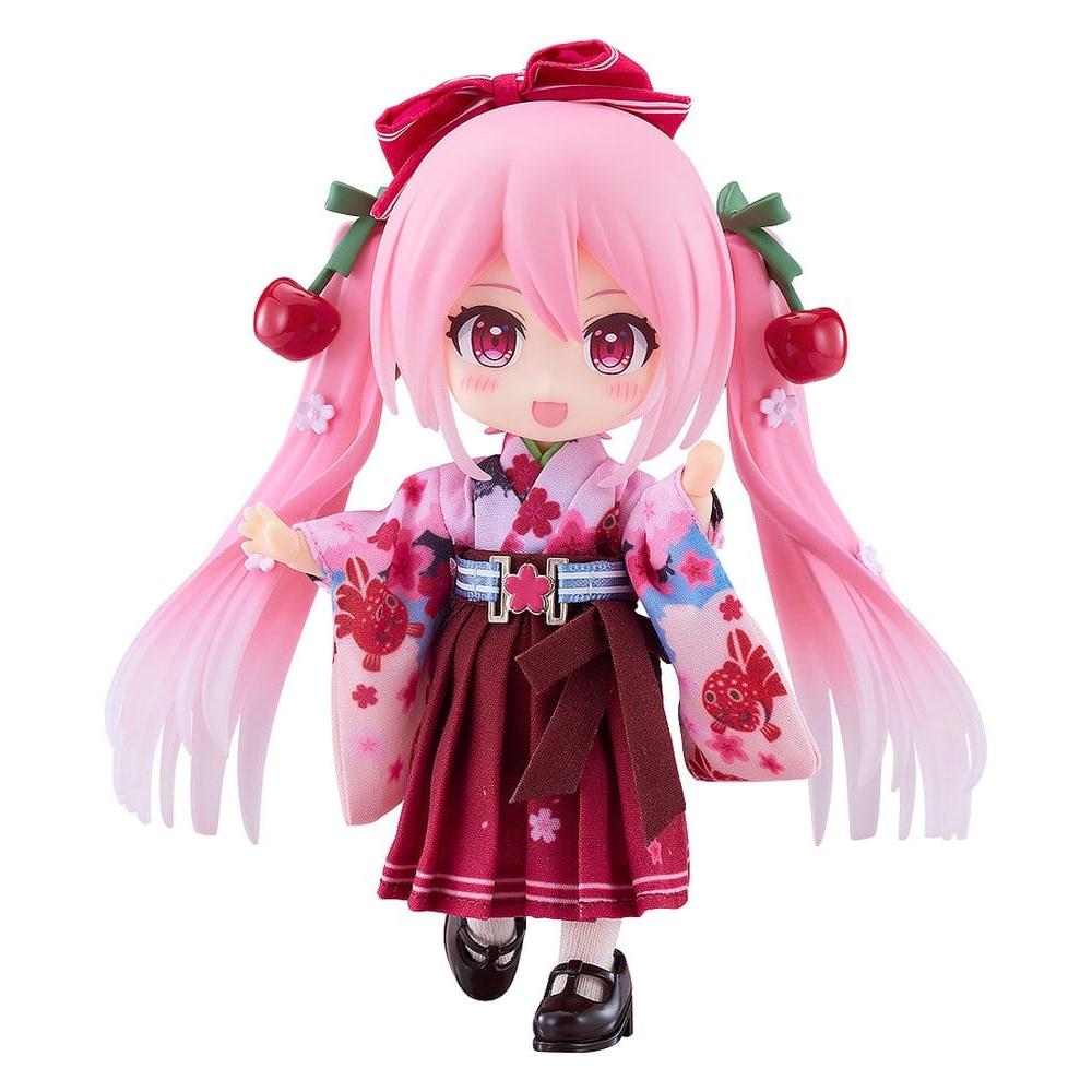Character Vocal Series 01: Hatsune Miku Nendoroid Doll Sakura Miku: Hirohako 2025 Ver. (Hirosaki) - Good Smile Company Action Figures