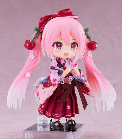 Character Vocal Series 01: Hatsune Miku Nendoroid Doll Sakura Miku: Hirohako 2025 Ver. (Hirosaki) - Good Smile Company Action Figures