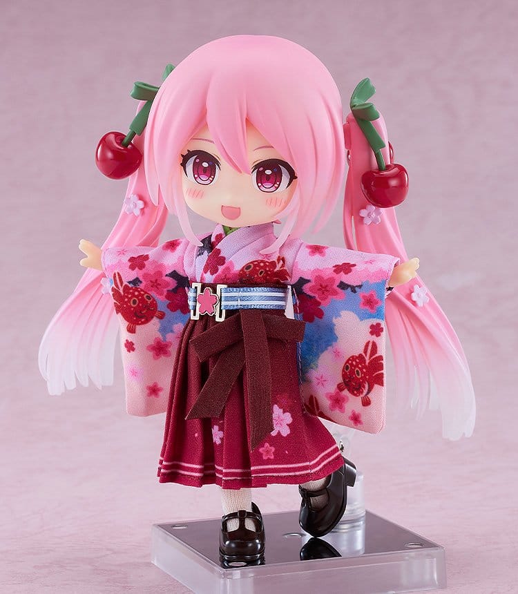 Character Vocal Series 01: Hatsune Miku Nendoroid Doll Sakura Miku: Hirohako 2025 Ver. (Hirosaki) - Good Smile Company Action Figures