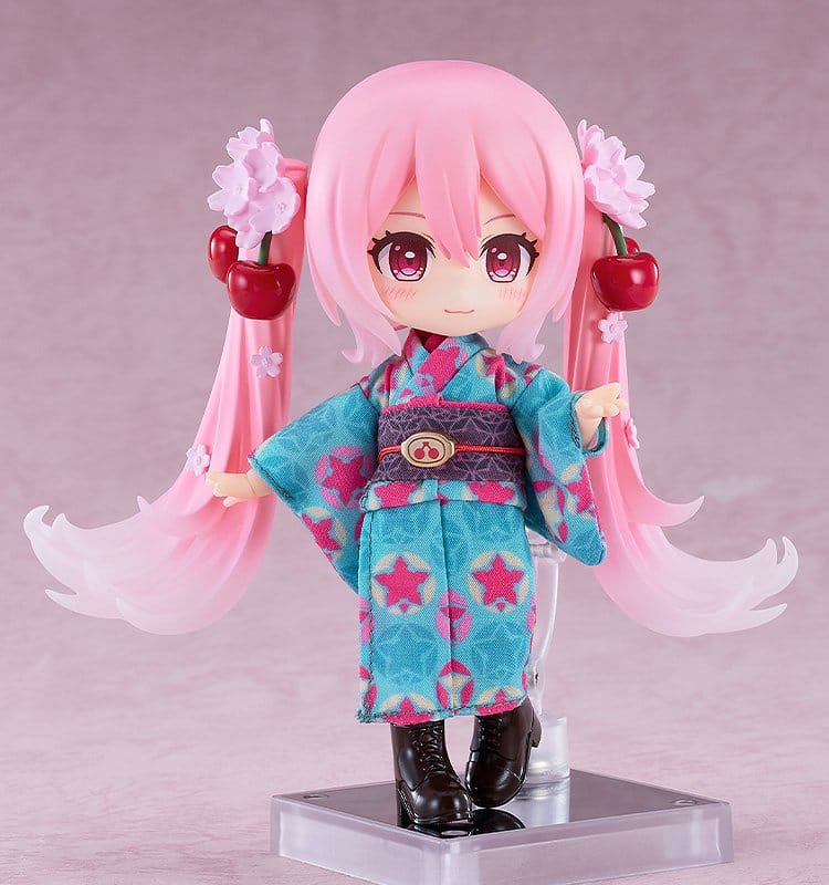 Character Vocal Series 01: Hatsune Miku Nendoroid Doll Sakura Miku: Hirohako 2025 Ver. (Hakodate) - Good Smile Company Action Figures