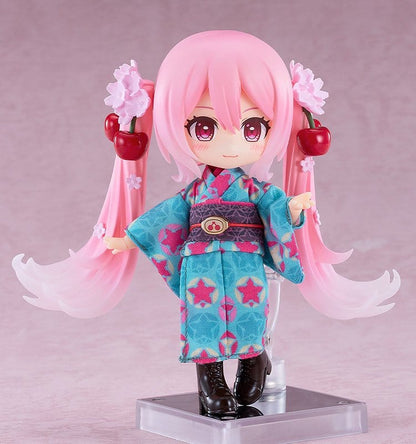 Character Vocal Series 01: Hatsune Miku Nendoroid Doll Sakura Miku: Hirohako 2025 Ver. (Hakodate) - Good Smile Company Action Figures