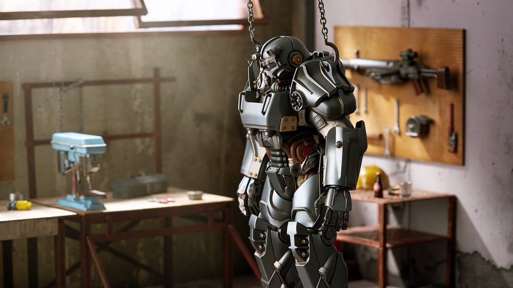 Fallout Plamatea Plastic Model Kit T-60 Power Armor 20 cm - Good Smile Company Model Kits
