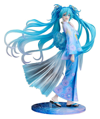 Character Vocal Series 01: Hatsune Miku PVC Figure 1/7 Music & Fire Works Ver. 23 cm - Good Smile Company Statues