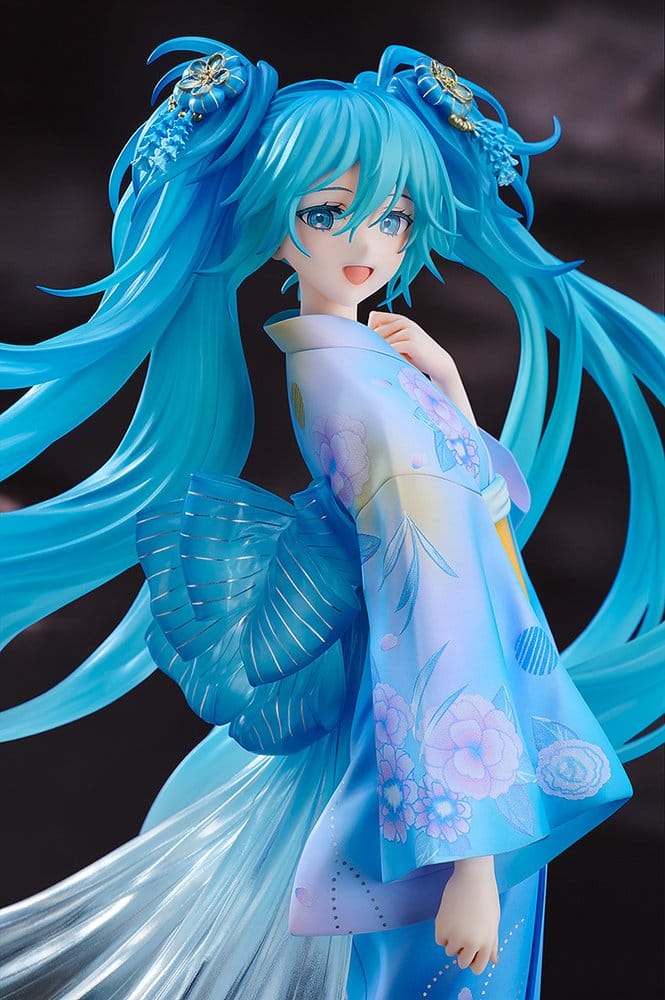 Character Vocal Series 01: Hatsune Miku PVC Figure 1/7 Music & Fire Works Ver. 23 cm - Good Smile Company Statues