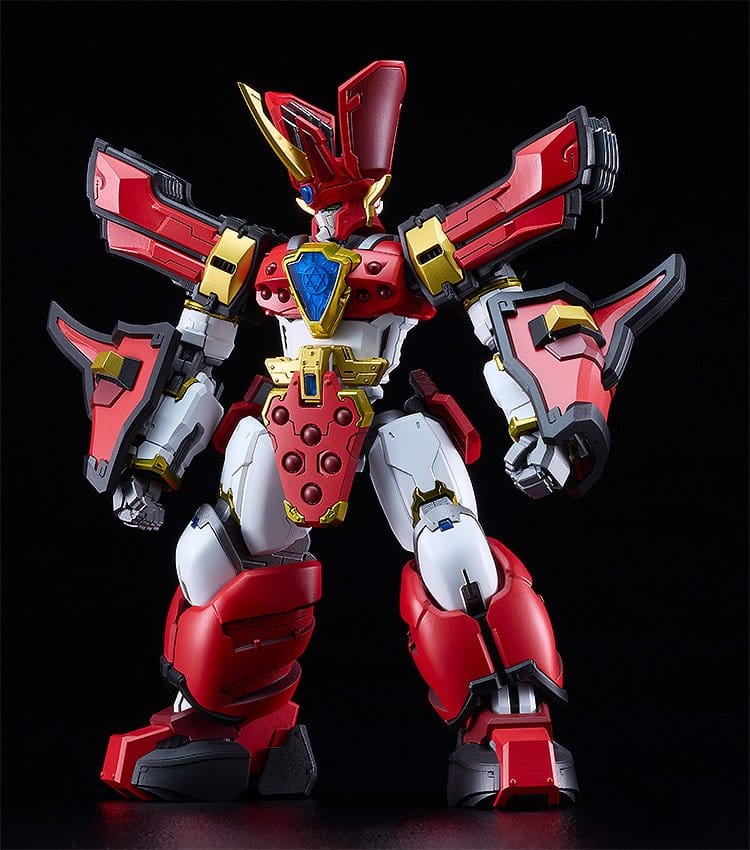 Mado King Granzort Moderoid King's Style Plastic Model Kit Granzort Gold Edition 19 cm - Good Smile Company Model Kits
