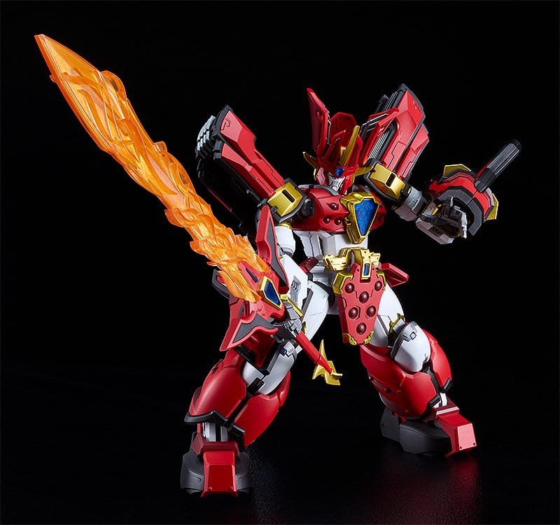 Mado King Granzort Moderoid King's Style Plastic Model Kit Granzort Gold Edition 19 cm - Good Smile Company Model Kits