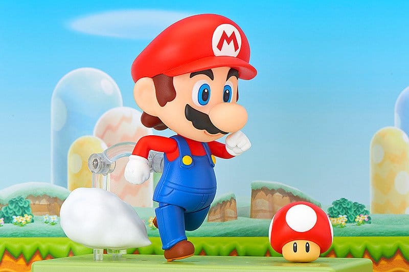 Super Mario Nendoroid Action Figure Mario 10cm - Good Smile Company Action Figures