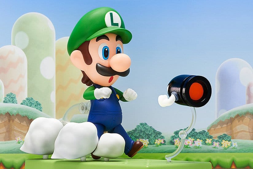 Super Mario Nendoroid Action Figure Luigi 10cm - Good Smile Company Action Figures