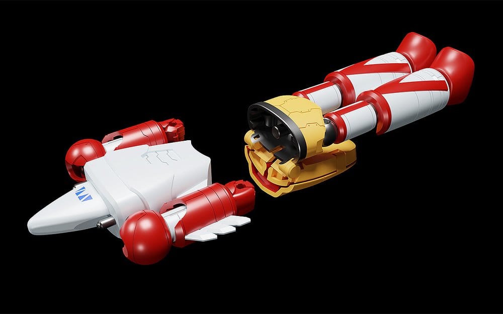 Getter Robo Moderoid Plastic Model Kit Miniature Combining & Transforming Getter 1 12 cm - Good Smile Company Model Kits