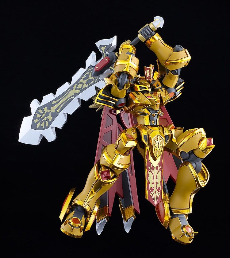 Knight's & Magic Moderoid Plastic Model Kit Goldleo: Royal Metallic Ver. 14 cm - Good Smile Company Model Kits