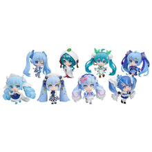 Character Vocal Series 01: Hatsune Miku Mini Figure Snow Miku All Stars Figure Collection Vol. 2 8 cm Blind Box Assortment Box Qty 8 - Good Smile Company Blind Boxes