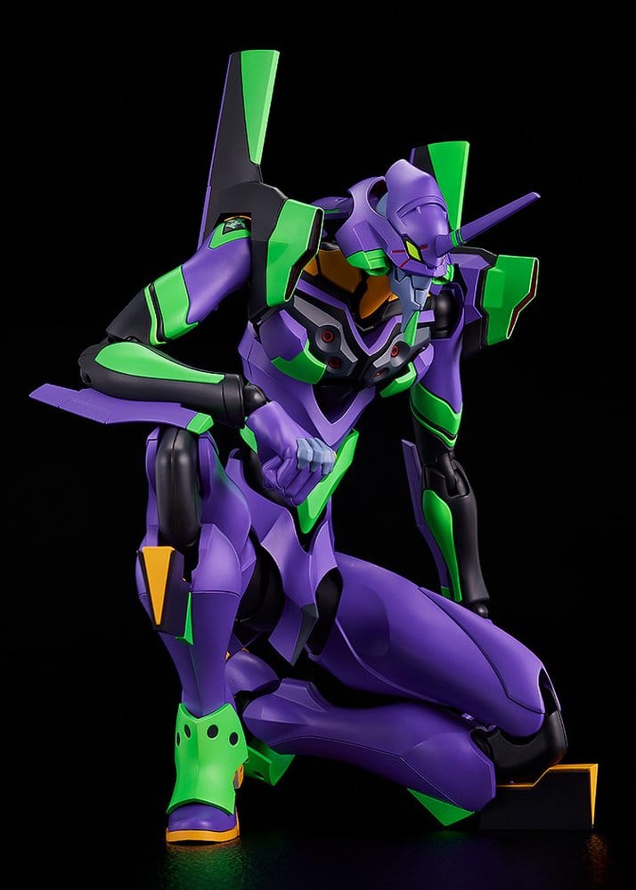 Rebuild of Evangelion Moderoid Plastic Model Kit DX-SCALE Evangelion Test Type-01 26 cm - Good Smile Company Model Kits