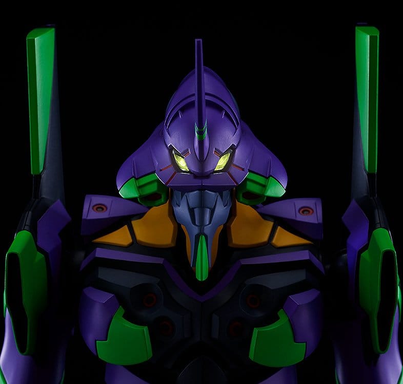 Rebuild of Evangelion Moderoid Plastic Model Kit DX-SCALE Evangelion Test Type-01 Luminous Set Edition 26 cm - Good Smile Company Model Kits