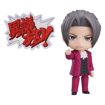 Ace Attorney Nendoroid Action Figure Miles Edgeworth - Good Smile Company Action Figures