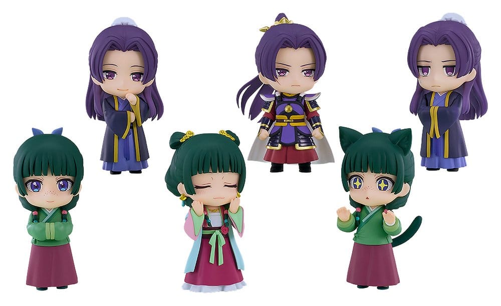 The Apothecary Diaries Nendoroid Surprise Mini Figures Maomao & Jinshi Collection Blind Box Display (6) - Good Smile Company Blind Boxes