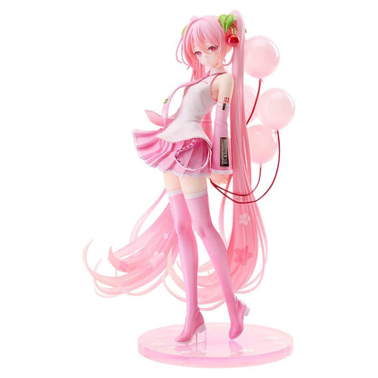 Character Vocal Series 01: Hatsune Miku G.S. Collection [SC] PVC Figure 1/7 Sakura Miku: GSC Illustration Contest Ver. - Good Smile Company Statues