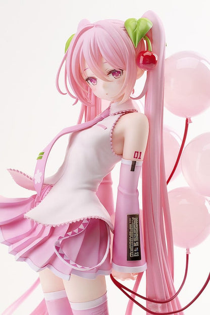 Character Vocal Series 01: Hatsune Miku G.S. Collection [SC] PVC Figure 1/7 Sakura Miku: GSC Illustration Contest Ver. - Good Smile Company Statues