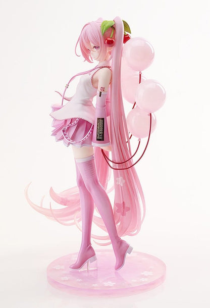 Character Vocal Series 01: Hatsune Miku G.S. Collection [SC] PVC Figure 1/7 Sakura Miku: GSC Illustration Contest Ver. - Good Smile Company Statues