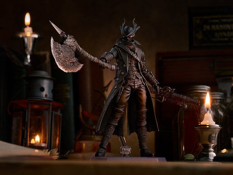 Bloodborne: The Old Hunters Figma PVC Figure Hunter - Good Smile Company Action Figures