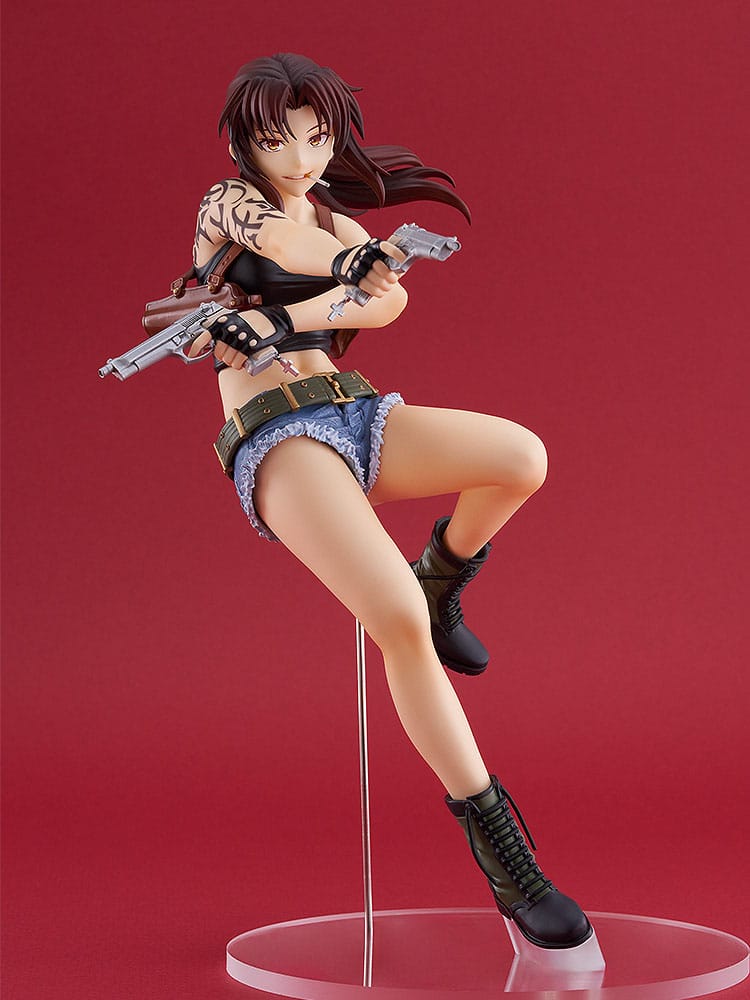 Black Lagoon Pop Up Parade PVC Statue Revy L Size 21 cm - Good Smile Company Statues