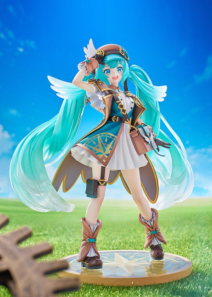 Character Vocal Series 01: Hatsune Miku PVC Statue 1/7 Hatsune Miku: 100th Adventure Ver. 25 cm - Good Smile Company Statues & Busts