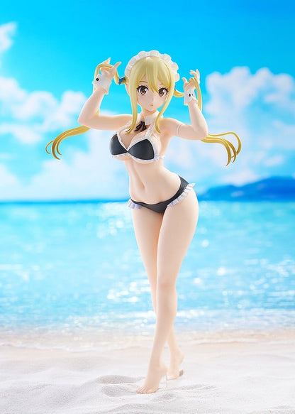 Fairy Tail 100 Years Quest Beach Queens Pop Up Parade PVC Statue Lucy Heartfilia: Virgo Form Swimsuit Ver. L Size 23 cm