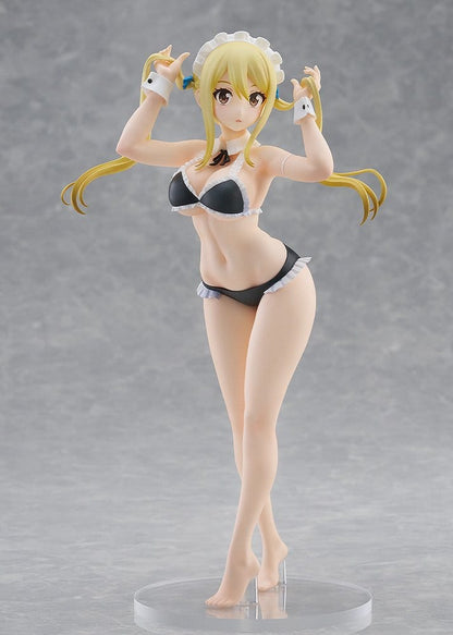 Fairy Tail 100 Years Quest Beach Queens Pop Up Parade PVC Statue Lucy Heartfilia: Virgo Form Swimsuit Ver. L Size 23 cm