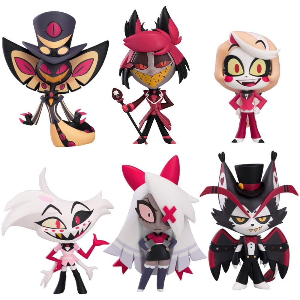 Hazbin Hotel PVC Figures 8 cm Blind Box Assortment Box Qty 6 - Good Smile Company Statues, Blind Boxes