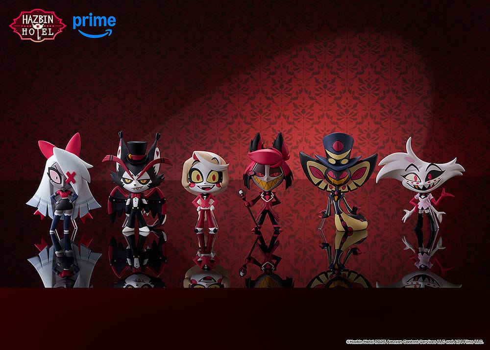 Hazbin Hotel PVC Figures 8 cm Blind Box Assortment Box Qty 6 - Good Smile Company Statues, Blind Boxes