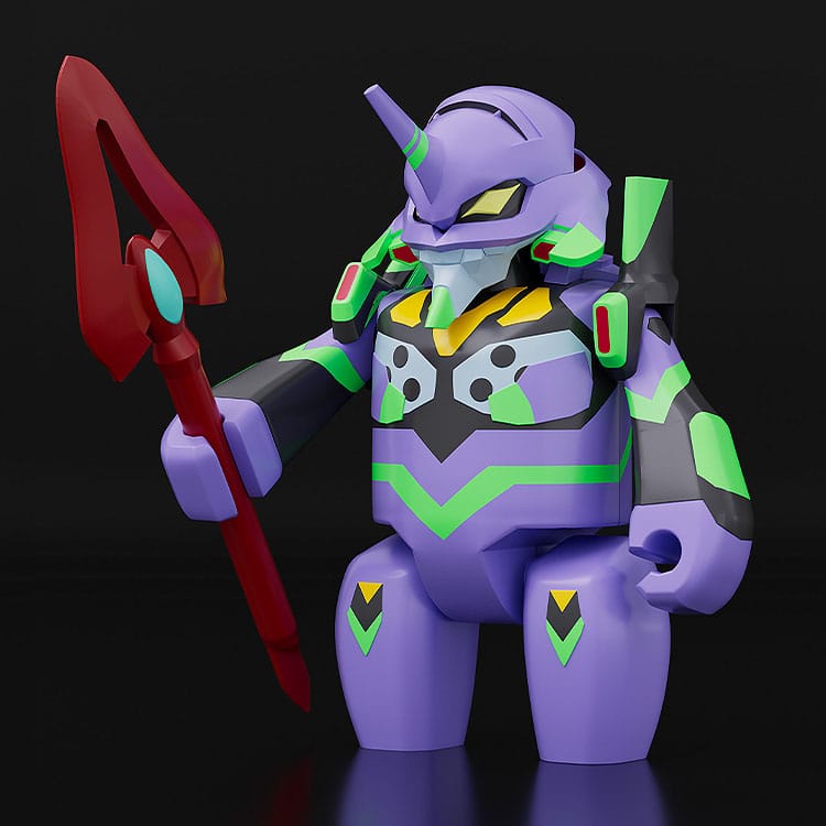 Rebuild of Evangelion Brickroid Action Figure Evangelion Test Type-01 5 cm - Good Smile Company Action figures