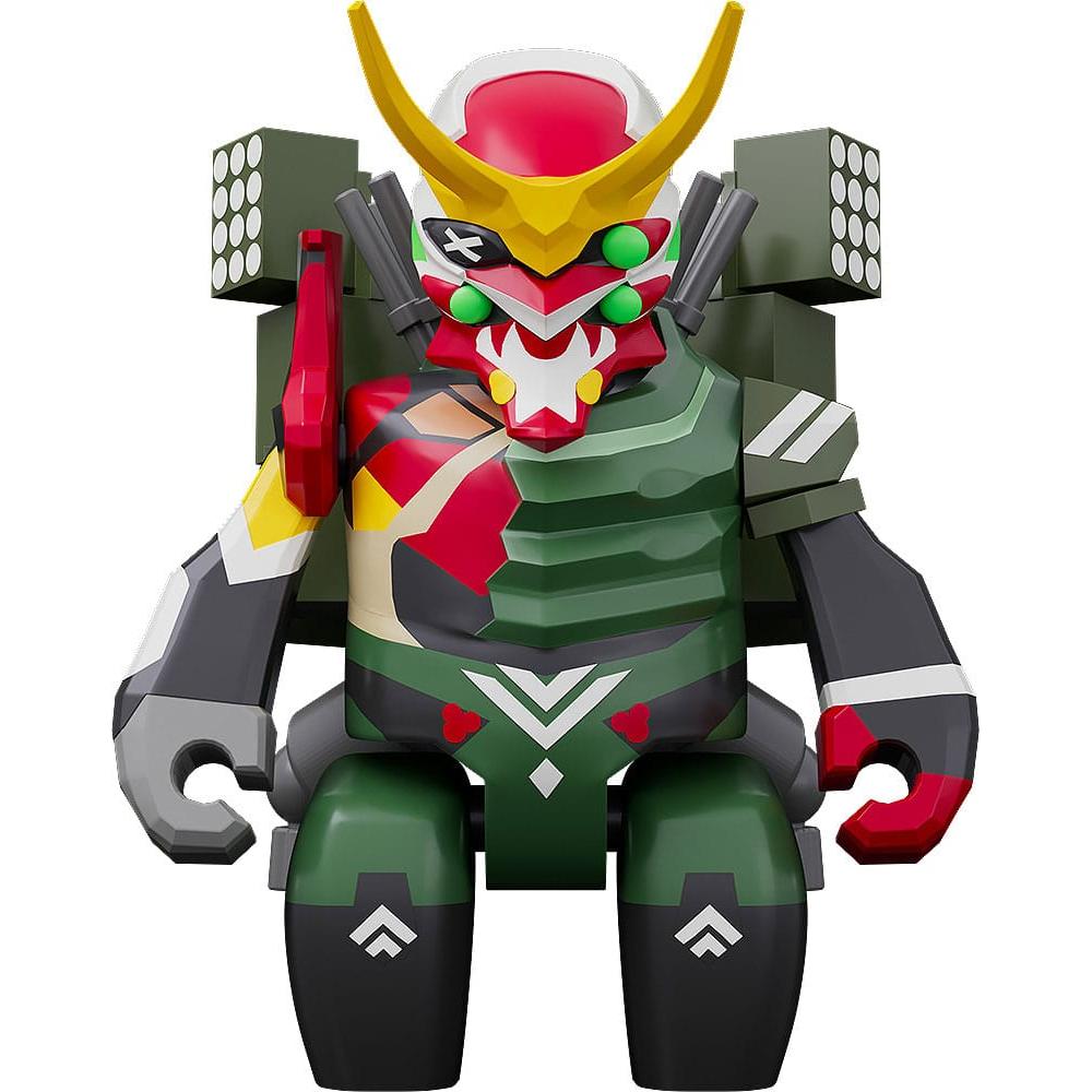 Rebuild of Evangelion Brickroid Action Figure Evangelion Production Model-New 02 a 5 cm - Good Smile Company Action figures